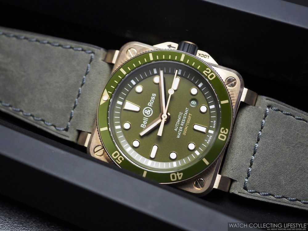 Limited Edition BR 03-92 Diver Green Bronze